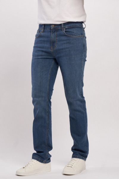 Lee Cooper - Blugi barbat straight comfort cu logo