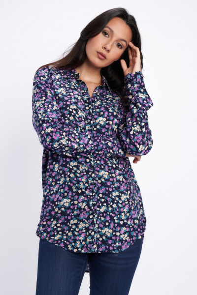Lee Cooper - Camasa dama cu maneca lunga si imprimeu floral