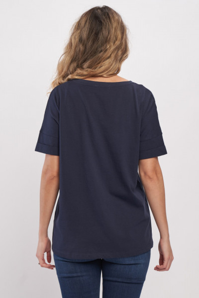 Lee Cooper - Tricou dama cu imprimeu colorat