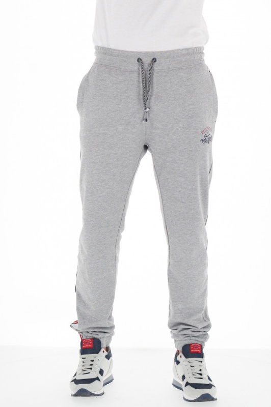KVL - Pantaloni de trening cu dunga contrastanta pe picior