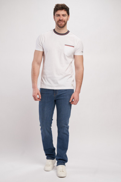 Lee Cooper - Blugi barbat straight comfort cu logo