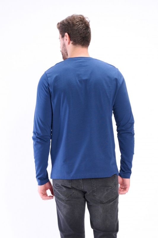 Lee Cooper - Bluza barbat cu maneca lunga si logo