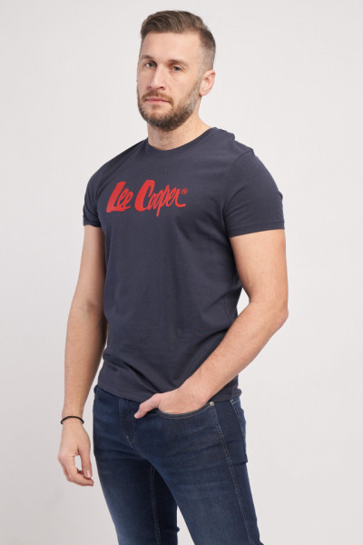 Lee Cooper - Tricou barbat din bumbac cu logo