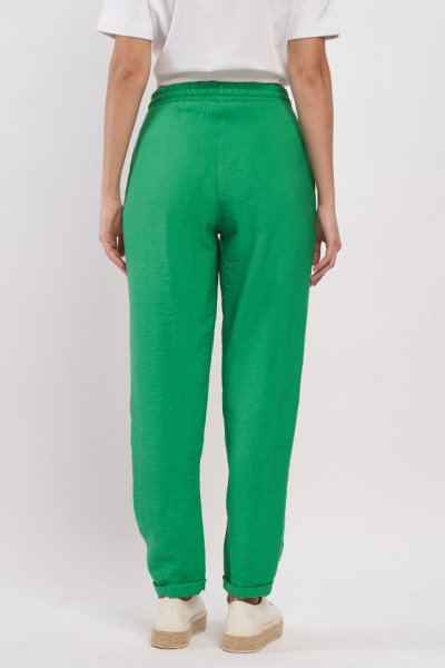 Lee Cooper - Pantaloni lungi de dama subtiri culoare uniforma cu buzunare