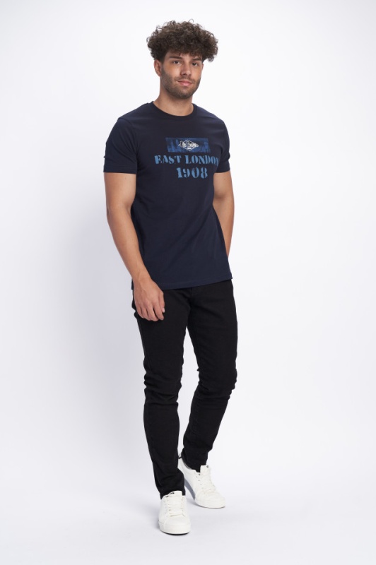 Lee Cooper - Tricou barbat cu imagine si logo