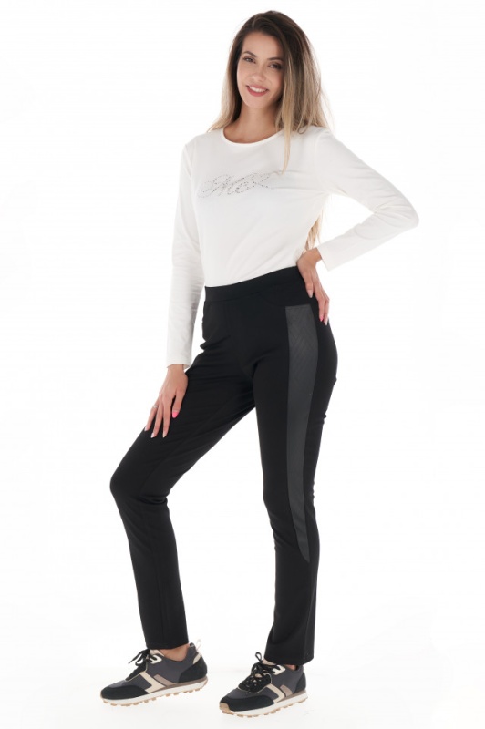 Montecristo - Pantaloni dama cu detalii in lateral