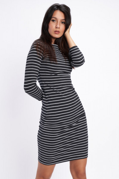 Timeout - Rochie dama cu model in dungi