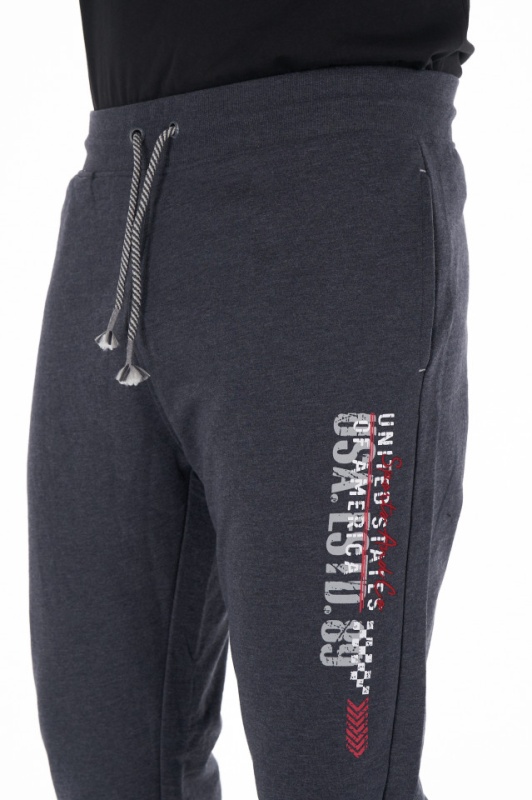 KVL - Pantaloni de trening cu buzunare si snur pentru ajustare
