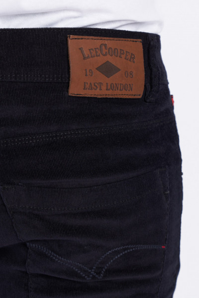 Lee Cooper - Pantaloni lungi barbat raiati cu logo