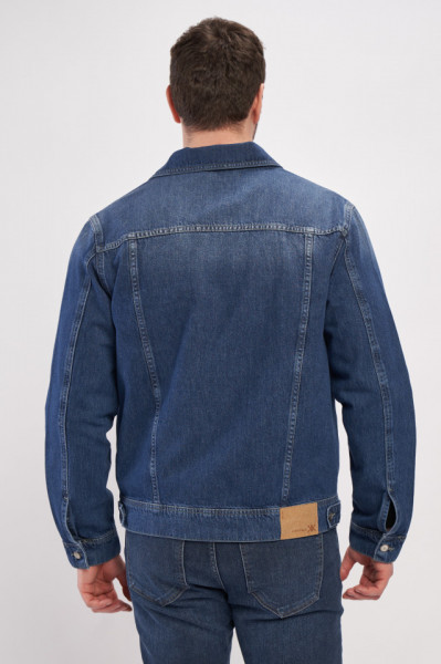 Kenvelo - Jacheta din denim barbat cu buzunare aplicate