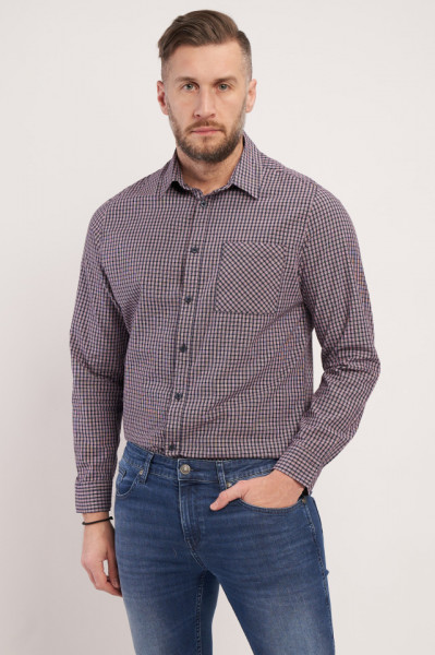 Lee Cooper - Camasa barbat cu maneca lunga cu buzunar aplicat