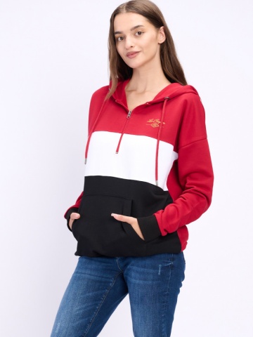Lee Cooper - Hanorac dama cu gluga si logo