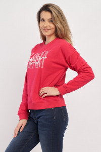 Lee Cooper - Hanorac dama cu logo si imprimeu