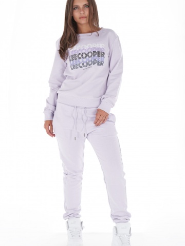 Lee Cooper - Pantaloni de trening dama cu detaliu logo