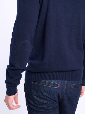 Lee Cooper - Pulover barbat din bumbac cu logo brodat