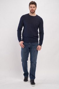 Lee Cooper - Pulover maneca lunga barbat cu detalii contrastante