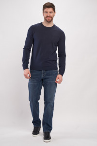 Lee Cooper - Pulover maneca lunga barbat uni cu logo pe piept