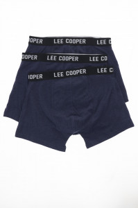 Lee Cooper - Set 3 perechi de boxeri cu logo