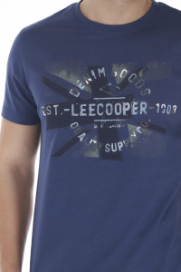 Lee Cooper - Tricou barbat cu imprimeu texturat