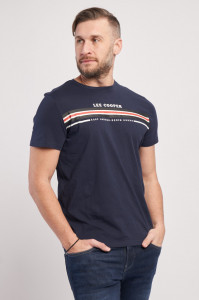 Lee Cooper - Tricou barbat din bumbac cu imprimeu