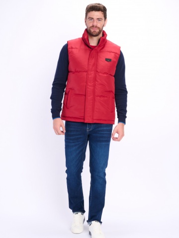 Lee Cooper - Vesta barbat cu capse si fermoar
