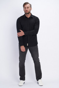 Timeout - Camasa barbat din bumbac cu model
