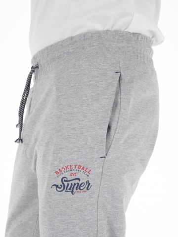 KVL - Pantaloni de trening cu dunga contrastanta pe picior