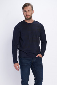 Lee Cooper - Bluza barbat cu maneca lunga si logo