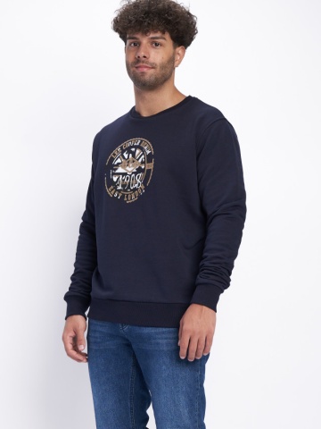 Lee Cooper - Hanorac barbat cu maneca lunga si logo