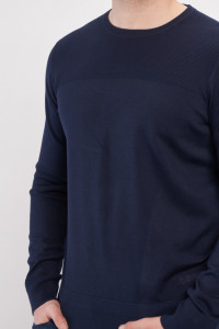 Lee Cooper - Pulover maneca lunga barbat cu detalii contrastante