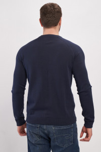 Lee Cooper - Pulover maneca lunga barbat uni cu logo pe piept