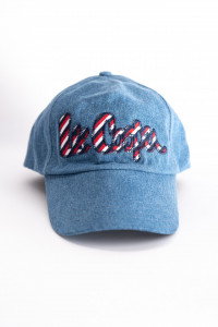Lee Cooper - Sapca barbat din denim cu logo