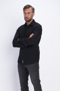 Timeout - Camasa barbat din bumbac cu model