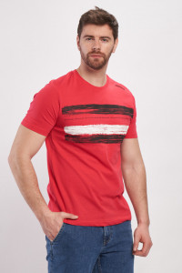 Kenvelo - Tricou cu maneca scurta barbati cu model
