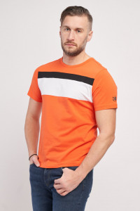 Kenvelo - Tricou de barbat cu model si logo din bumbac