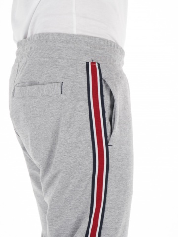 KVL - Pantaloni de trening cu dunga contrastanta pe picior