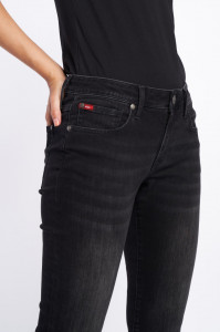 Lee Cooper - Blugi dama cu talie inalta si croiala slim