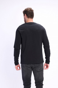 Lee Cooper - Bluza barbat din bumbac cu imprimeu texturat
