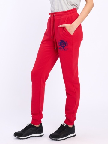 Lee Cooper - Pantaloni de trening cu snur in talie si logo