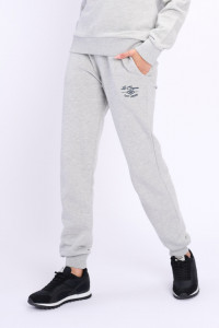 Lee Cooper - Pantaloni de trening dama cu logo de culoare uni