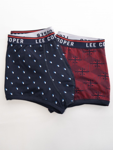 Lee Cooper - Set 2 perechi boxeri cu imprimeu