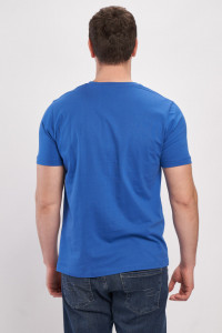 Lee Cooper - Tricou barbat din bumbac cu logo aplicat