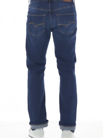 Lee Cooper - Blugi barbat regular fit de culoare inchisa