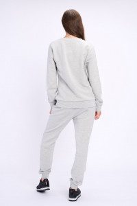 Lee Cooper - Pantaloni de trening dama cu logo de culoare uni