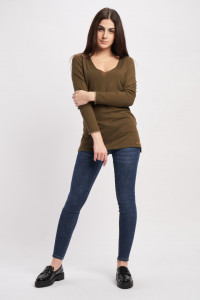 Timeout - Pulover maneca lunga dama basic
