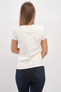 Timeout - Tricou cu maneca scurta dama cu text LOVE inscriptionat