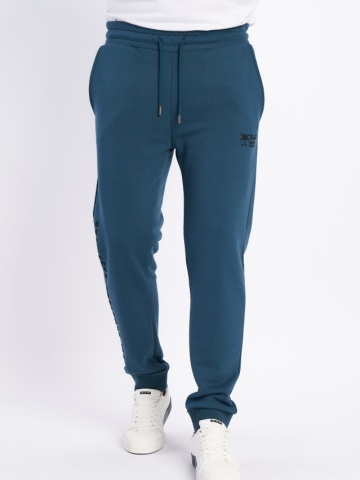 Kenvelo - Pantaloni de trening cu snur pentru ajustare si logo