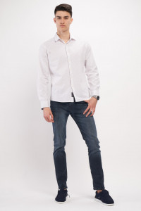 Lee Cooper - Camasa barbat slim cu model si logo