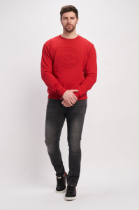 Lee Cooper - Hanorac barbat cu logo imprimat