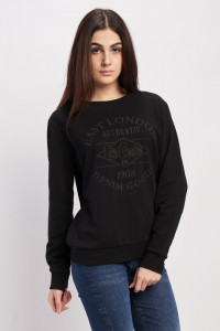 Lee Cooper - Hanorac dama cu maneca lunga si logo inscriptionat